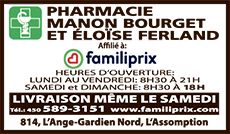 Pharmacie Manon Bourget